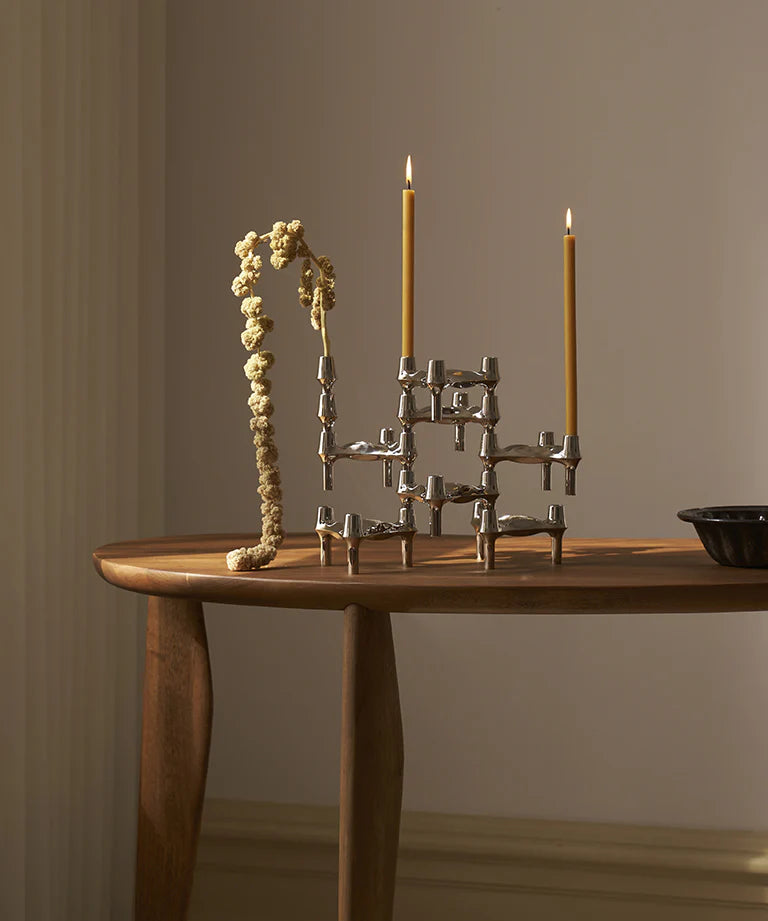 Candle Set of 8 by STOFF Nagel