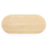 Travertine Capsule Dining Table by Jonathan Adler