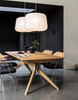 Small black soft paper lantern from Case, a stylish lighting fixture with a delicate, illuminated paper design.