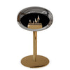 Le Feu Steel Low Dome - Chromed Silver by Le Feu