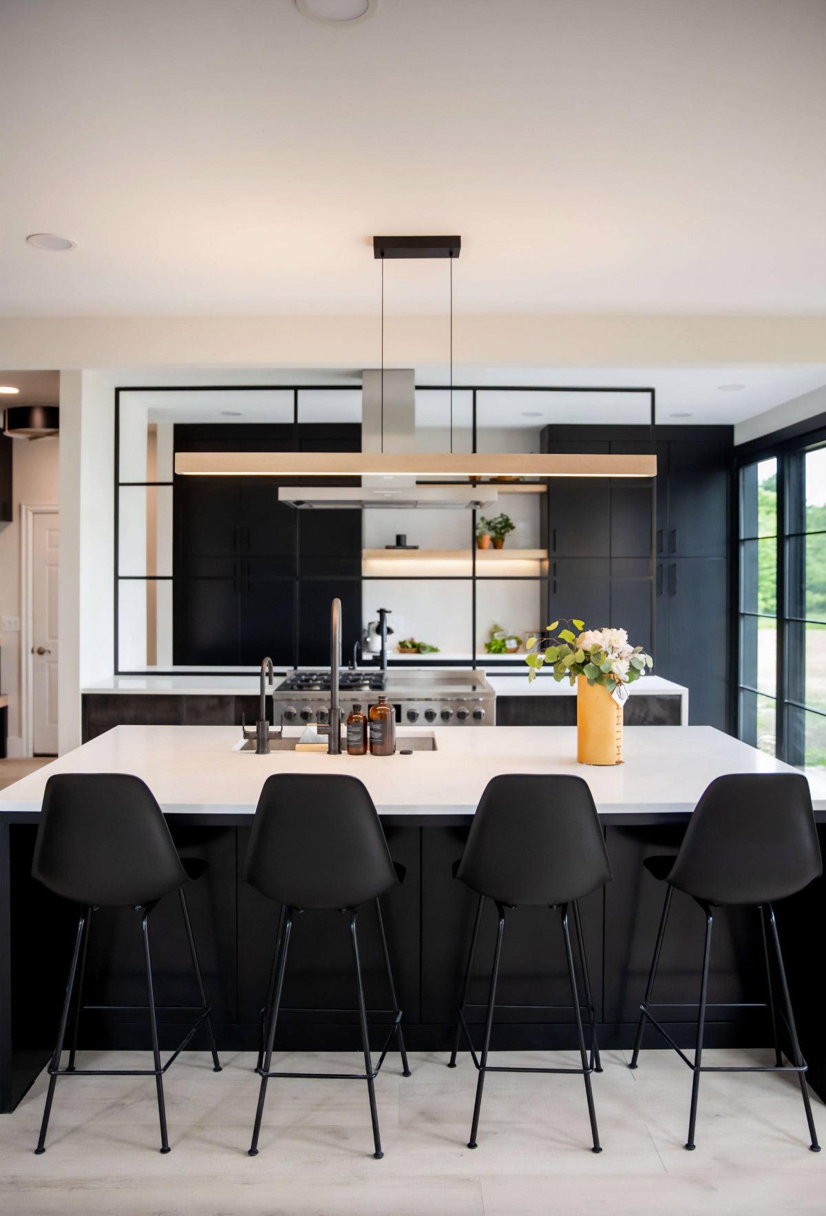 Una 66 Linear Pendant by Cerno
