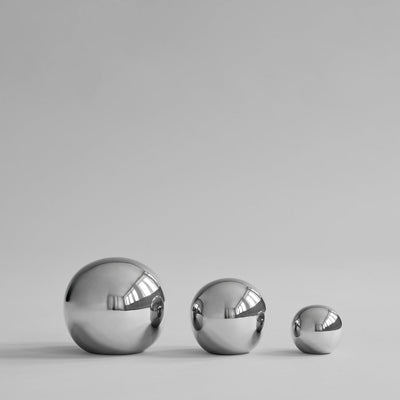 Gallery Balls, Set of 3 - Chrome by 101 Copenhagen