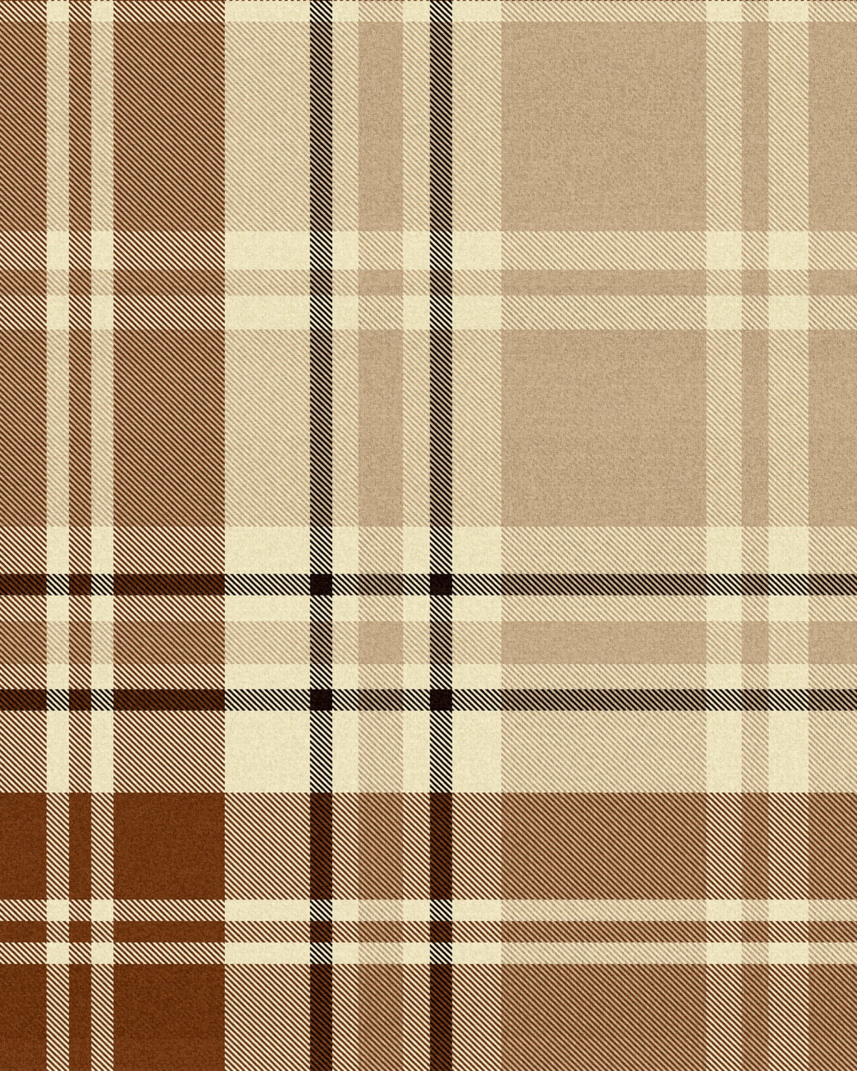CHESTERFIELD PLAID Wallpaper by Mindthegap