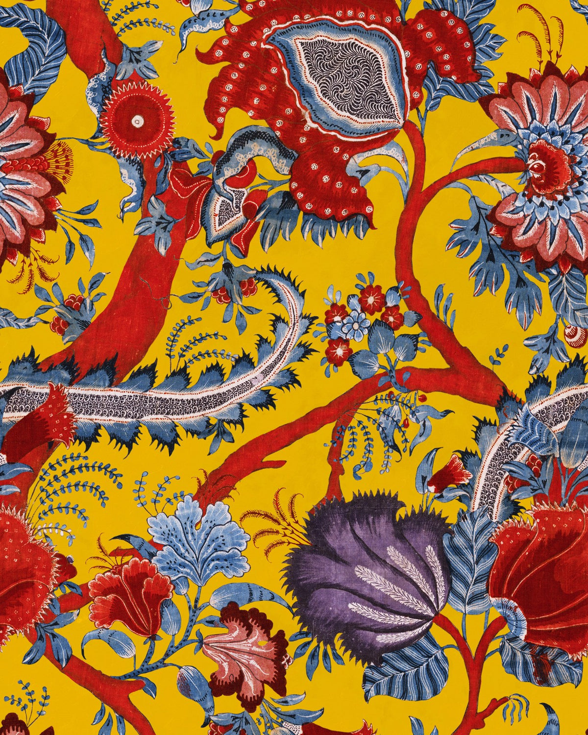Papier peint floral chinois par Mindthegap