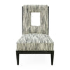 Cocteau Slipper Chair Stratus - Black/Ivory by Jonathan Adler