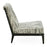 Cocteau Slipper Chair Stratus - Black/Ivory by Jonathan Adler