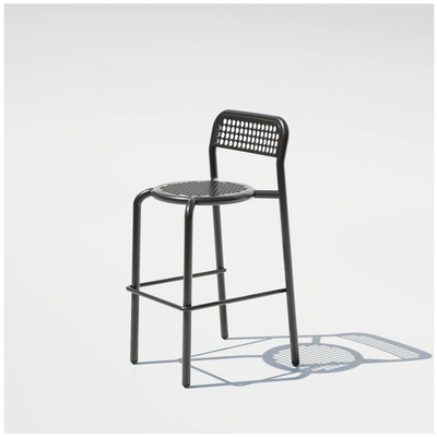 Black Coffee House Counter Stool by Bend Goods, modern seating with a sleek design and sturdy metal frame.