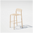 Bend Goods Coffee House Counter Stool in tan with a modern metal frame, ideal for kitchen or bar seating.