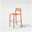 Bend Goods Coffee House Counter Stool featuring a sleek metal frame and woven seat, ideal for modern seating areas.