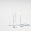 Bend Goods Coffee House Counter Stool with woven seat and metal frame, modern seating for kitchen or bar area.