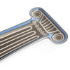 Jonathan Adler column trinket tray with geometric design, perfect for jewelry and small accessories on a tabletop or dresser.
