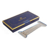 Jonathan Adler column trinket tray with geometric design, serving as a stylish accessories organizer or decor piece.