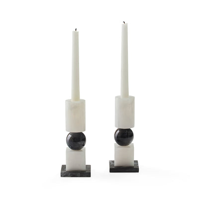Como Candlesticks Set by Jonathan Adler