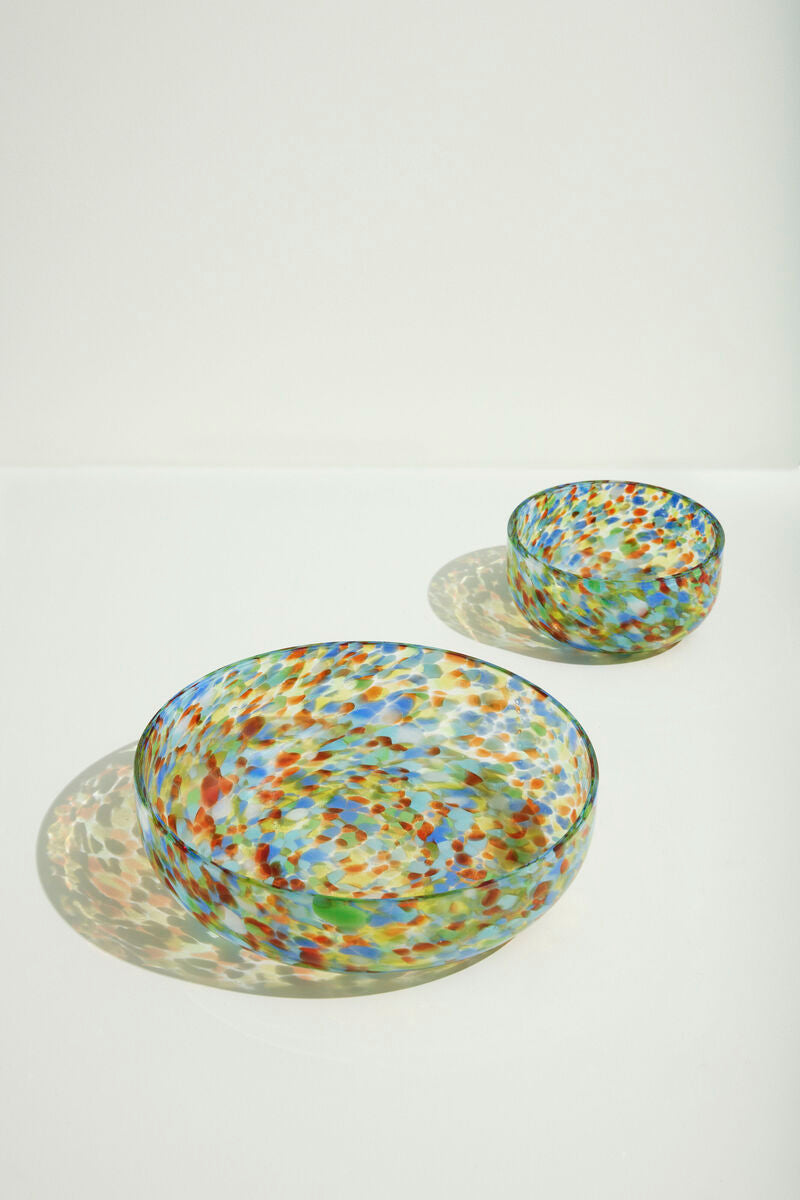 Confetti Bowls Multicolour (set of 2) by Hübsch