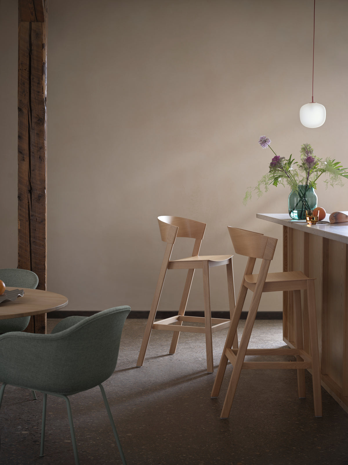 Cover Bar Stool by Muuto