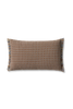 Checker cushion in cocoa brown by Lorena Canalsેણ