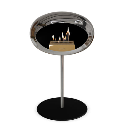 Le Feu Steel Low Dome - Chromed Silver by Le Feu