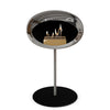 Le Feu Steel Low Dome - Chromed Silver by Le Feu
