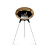 Le Feu Ground High Dome - Chromed Rose Gold by Le Feu