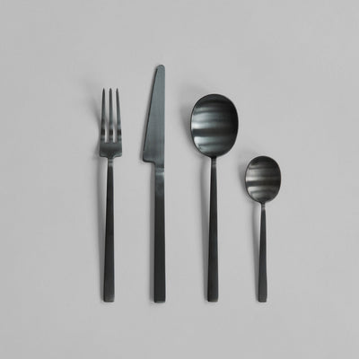 Kogei Cutlery - Black, 24 pc set by 101 Copenhagen