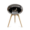 Le Feu Ground Low Dome - Chromed Silver by Le Feu