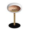 Le Feu Steel Low Dome - White by Le Feu