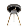 Le Feu Ground Low Dome - Chromed Silver by Le Feu