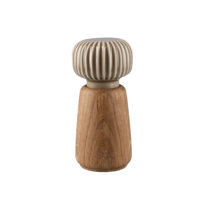 Kähler Hammershøi Grinder accessory featuring a sleek, modern design with a textured surface for stylish kitchen use.