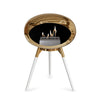Le Feu Ground Low Dome - Chromed Rose Gold by Le Feu