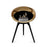 Le Feu Ground Low Dome - Chromed Rose Gold by Le Feu