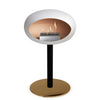 Le Feu Steel Low Dome - White by Le Feu