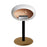 Le Feu Steel Low Dome - White by Le Feu