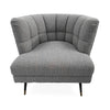 Draper Club Chair - Monte Silver by Jonathan Adler