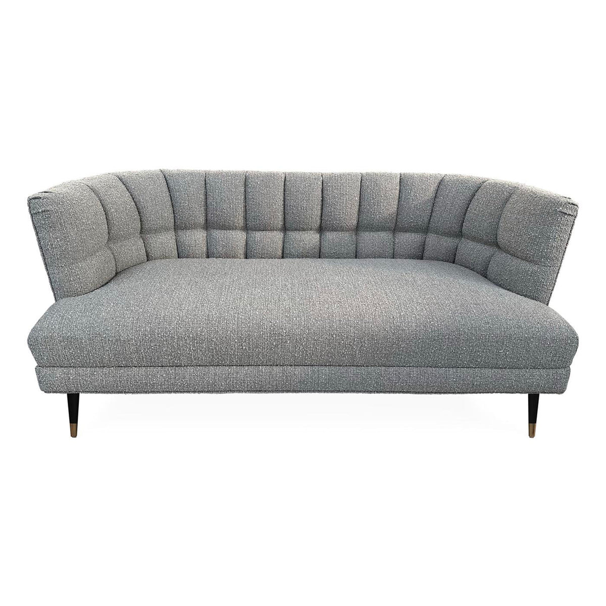 Draper Settee - Monte Silver by Jonathan Adler