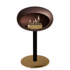 Le Feu Steel Low Dome - Mocca by Le Feu
