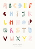 Alphabet Spaghetti - Colourful by Paper Collective