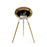 Le Feu Ground High Dome - Chromed Rose Gold by Le Feu