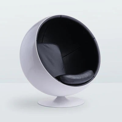 Ball Chair - Leather by Eero Aarnio Originals (Authentic)