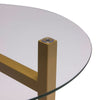 Elevate Side Table Olive by Hübsch