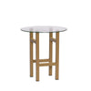 Elevate Side Table Olive by Hübsch