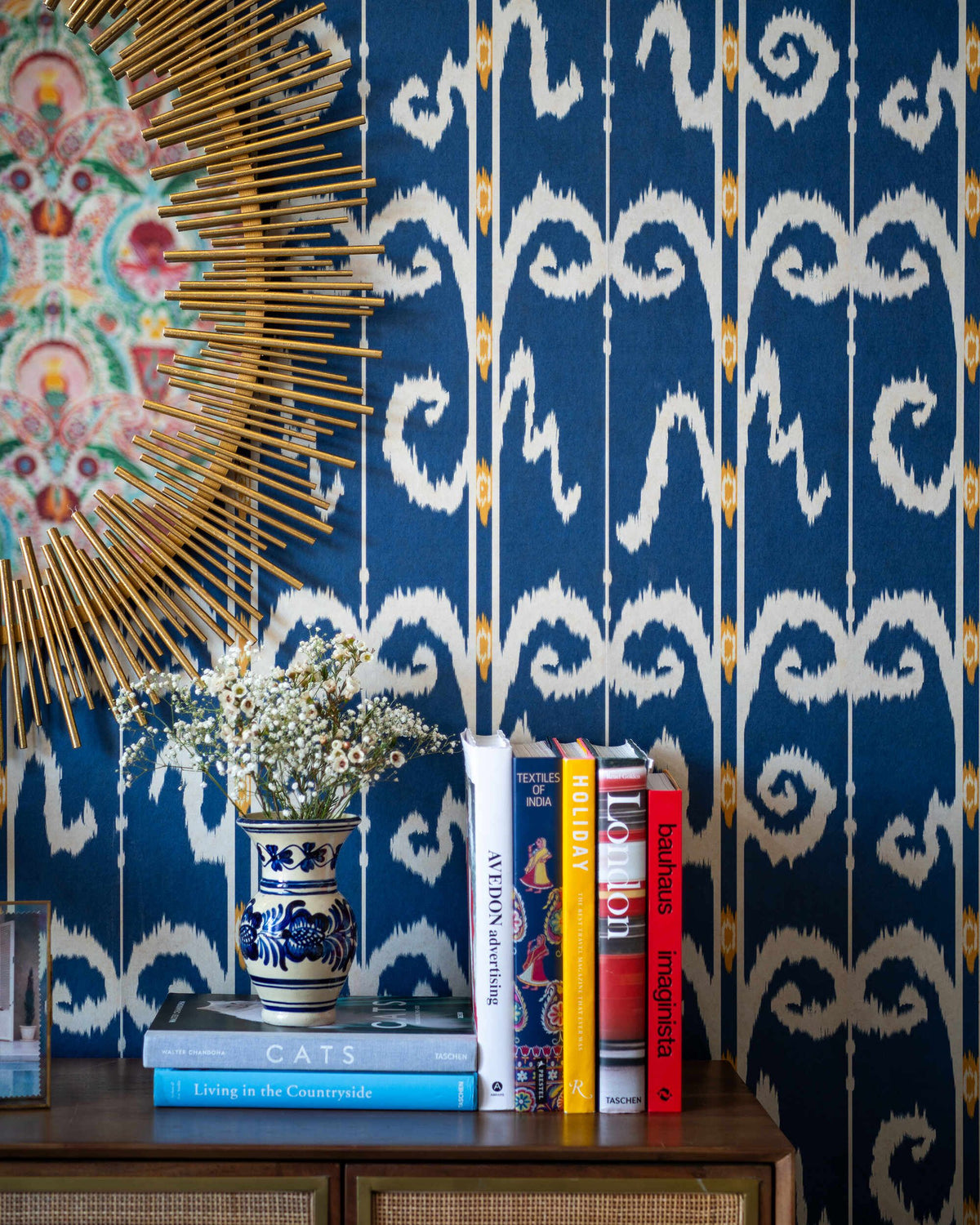 ELYSIA IKAT Wallpaper by Mindthegap