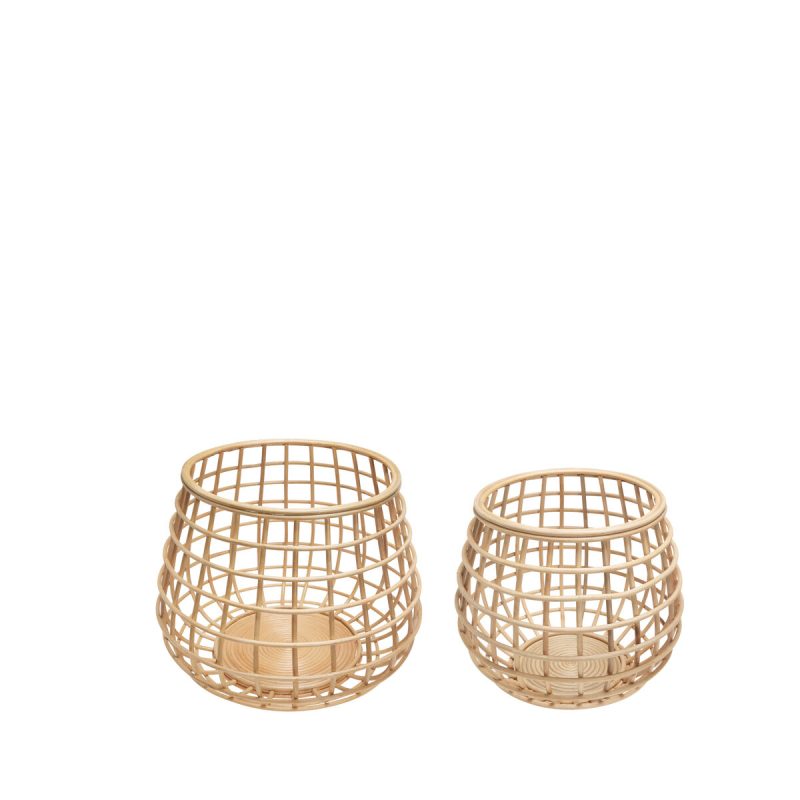 Energy Baskets (Set of 2) by Hübsch