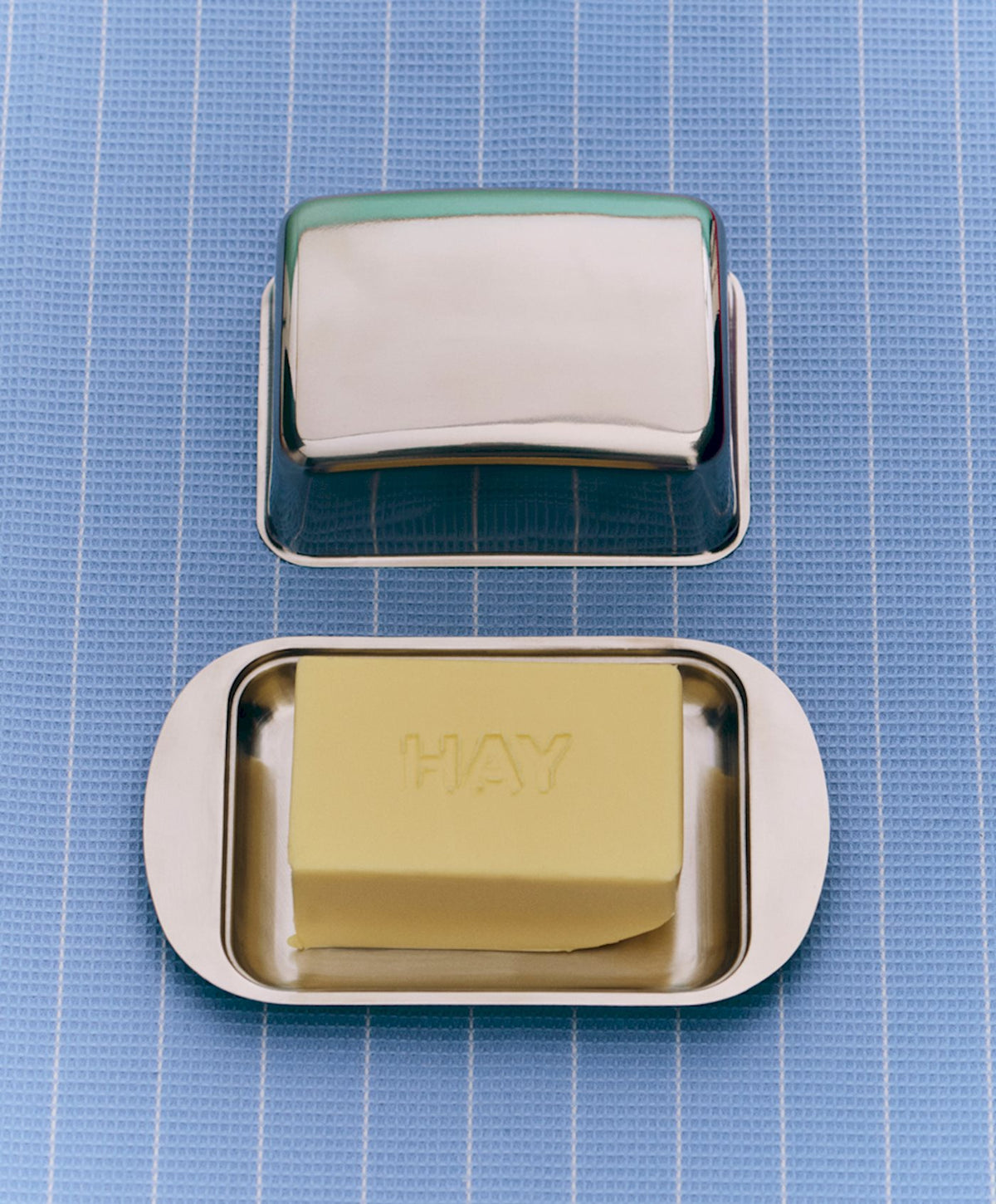 Essential Steel Butter Box by Hay