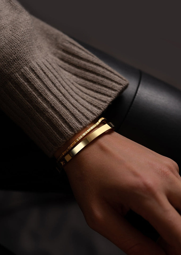 Eternal Bangle - Gold Plated by Skultuna