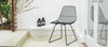 Ethel Chair by Bend Goods, modern seating with a sleek metal frame and woven design, perfect for stylish indoor or outdoor spaces.