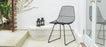 Ethel Chair by Bend Goods, modern seating with a sleek metal frame and woven design, perfect for stylish indoor or outdoor spaces.