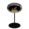 Le Feu Steel Low Dome - Chromed Silver by Le Feu