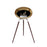 Le Feu Ground High Dome - Chromed Rose Gold by Le Feu