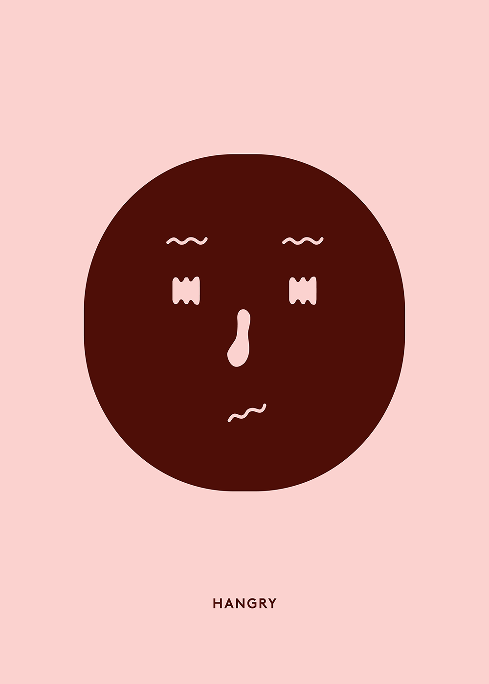 Hangry Feeling by Paper Collective