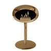 Le Feu Steel Low Dome - Chromed Rose Gold by Le Feu